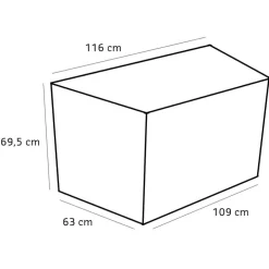 Hot Cabanon Kunststof disselbak
