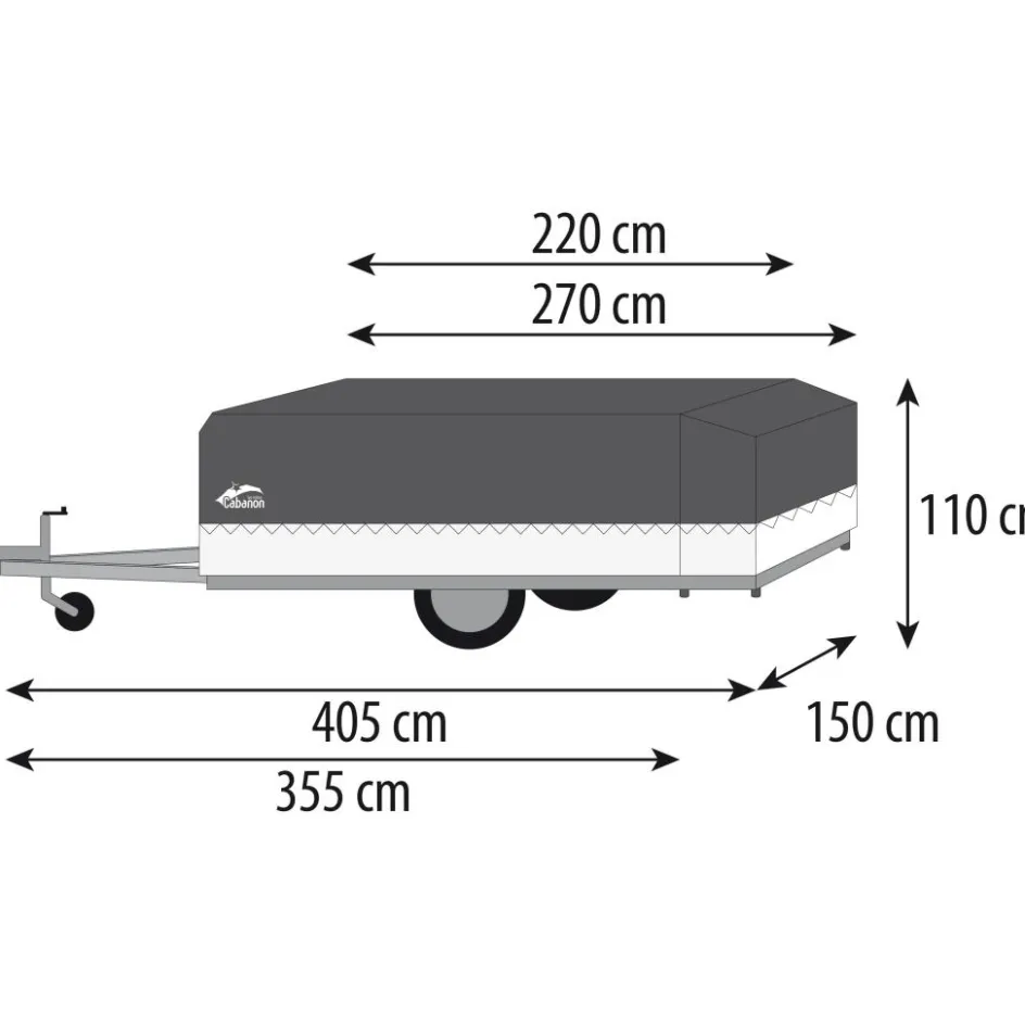 Sale Cabanon Malawi 2.0 Royale EPS Basic vouwwagen