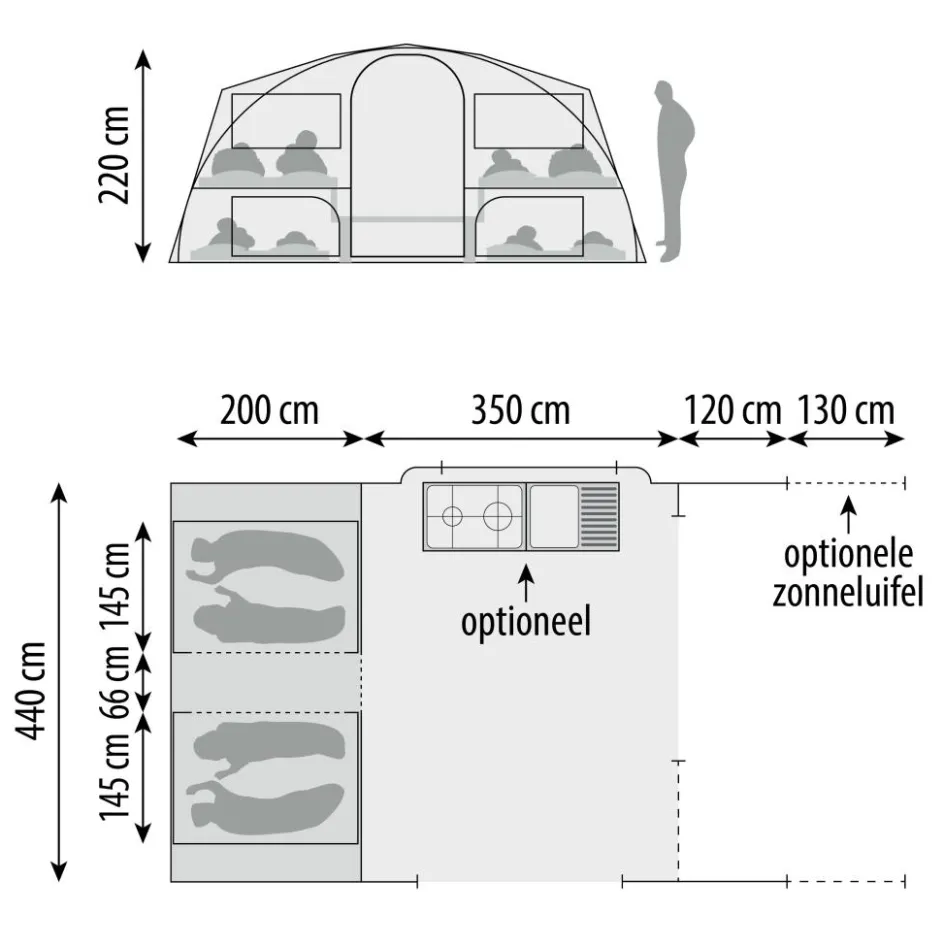 Best Cabanon Mercury EPS Deluxe vouwwagen