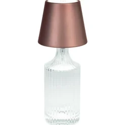 Calex Flessenstop met verlichting bronze