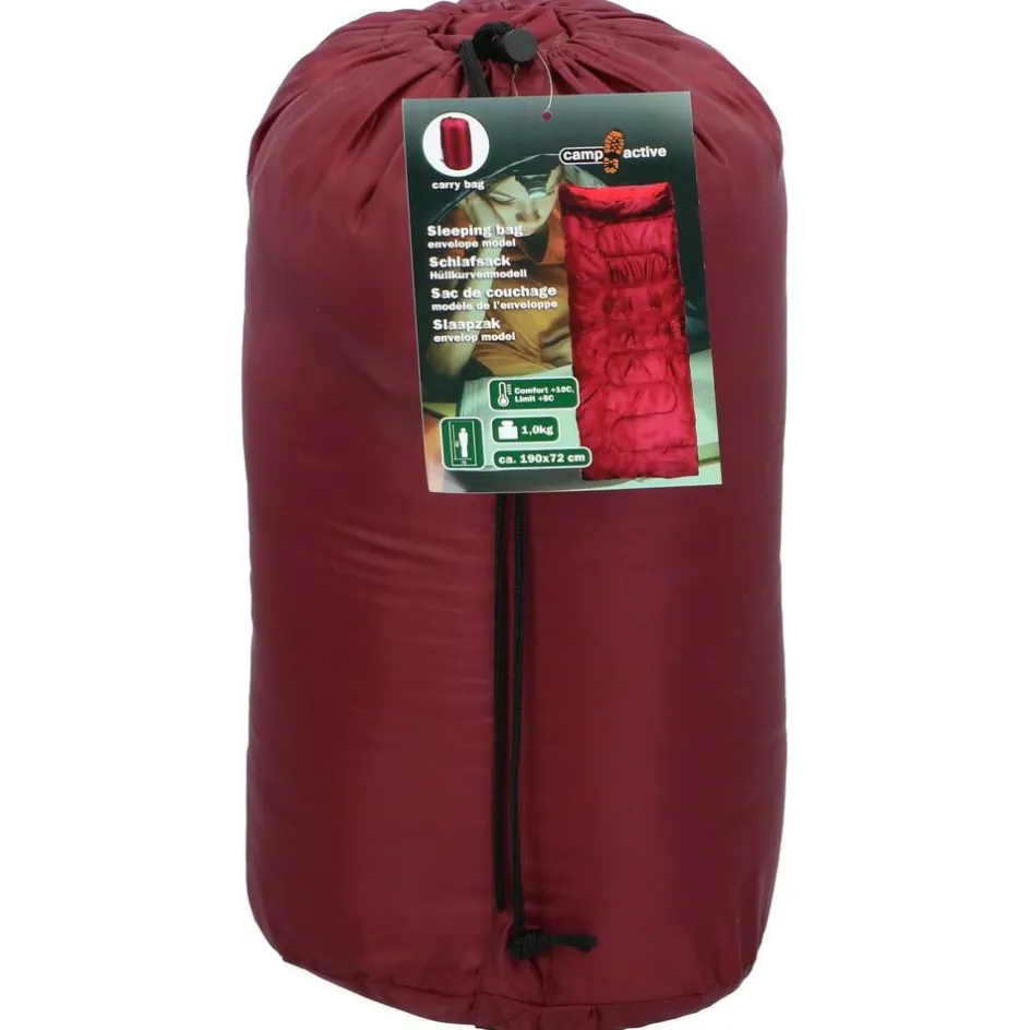 Outlet Camp Active Envelop slaapzak rood