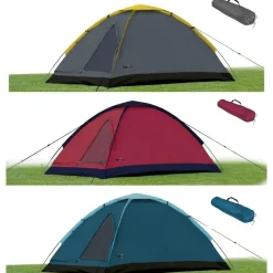 Camp Active Koepeltent 3 kleuren assorti