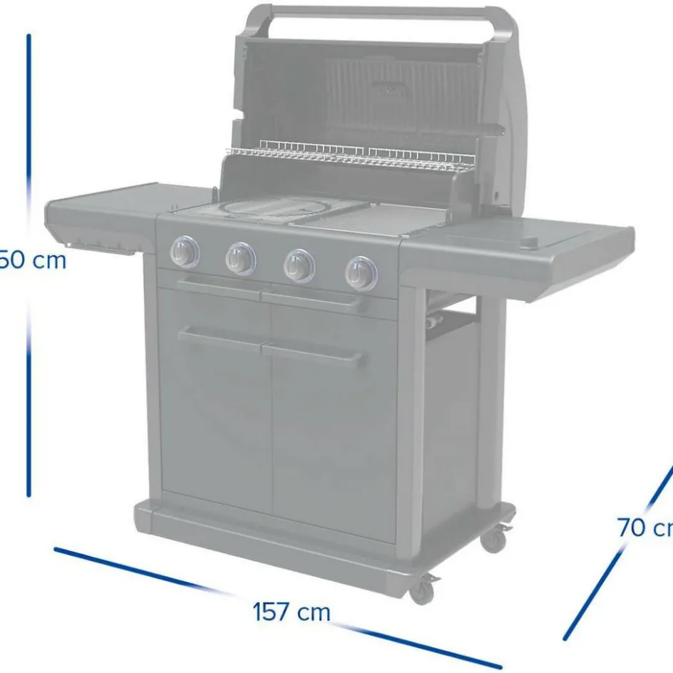Campingaz 4 series Onyx S buitenkeuken black