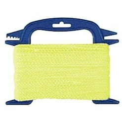 New Campking Nylon scheerlijn op haspel 20 meter neon yellow