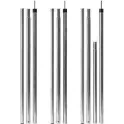 Clearance Campking Sunsation luifelstokkenset staal 22 / 19 mm