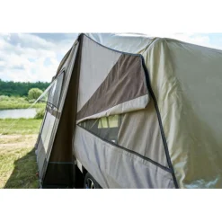 Camp-let Earth geremd vouwwagen 750 kg grey