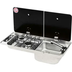 Can FL1401-P-W kook-spoelcombinatie rechts