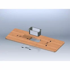 Can spoelbak 320 x 170 mm