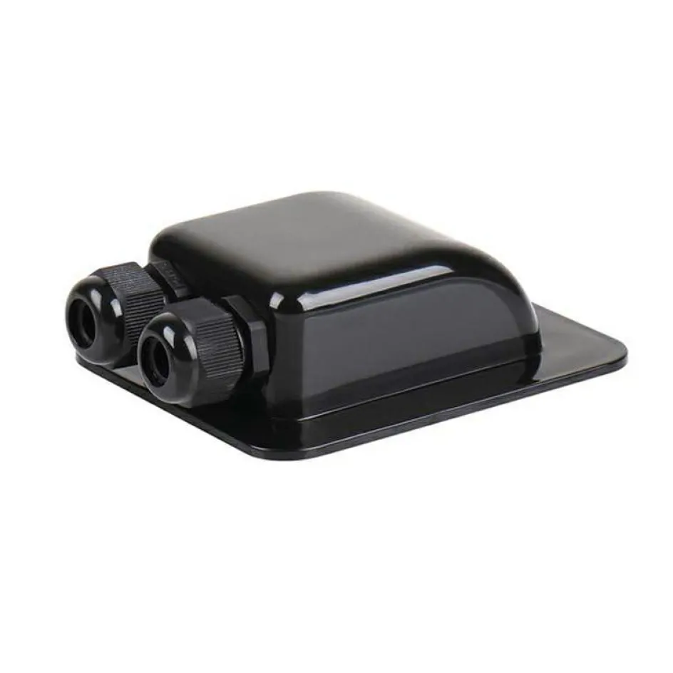 Carbest dakdoorvoer dubbel voor zonnepaneel black