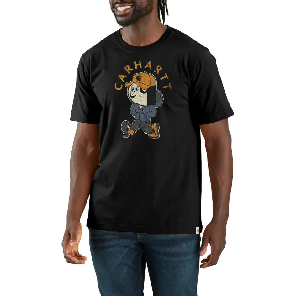 Carhartt Active Graphic shirt heren black