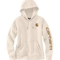 Carhartt hoodie dames malt brown