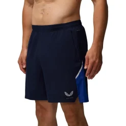 Castore 6 inch short heren midnight navy azure blue