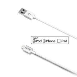 Celly Lightning USB oplaadkabel 2 meter wit