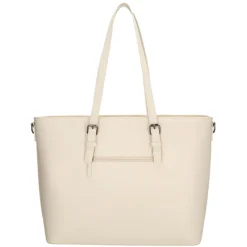 Best Charm London  Birmingham 15,6 inch laptop schoudertas crème