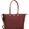 Sale Charm London  Buckingham 15,6 inch laptop schoudertas bordeaux