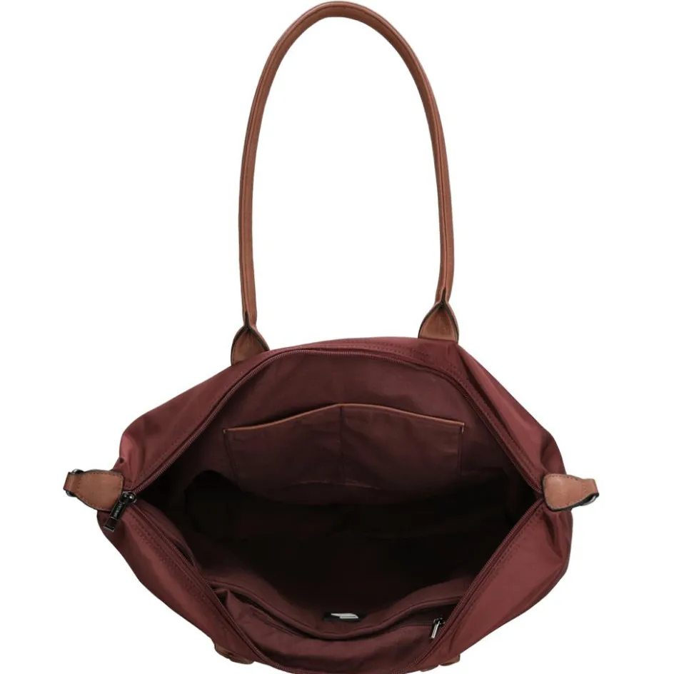 Sale Charm London Buckingham 15,6 inch laptop schoudertas bordeaux