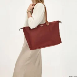 Sale Charm London Buckingham 15,6 inch laptop schoudertas bordeaux