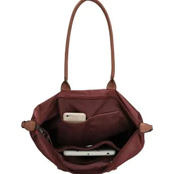 Sale Charm London Buckingham 15,6 inch laptop schoudertas bordeaux