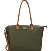 Charm London  Buckingham 15,6 inch laptop schoudertas olive green