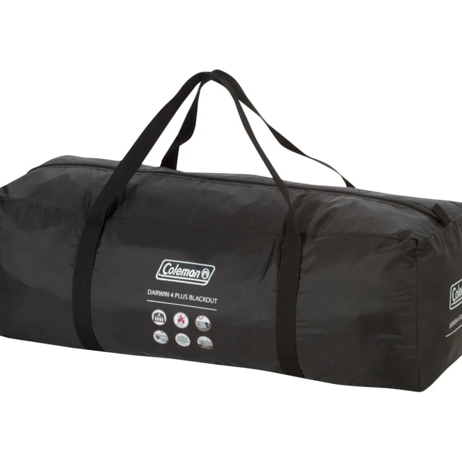 Coleman Darwin 4 Plus BlackOut koepeltent green