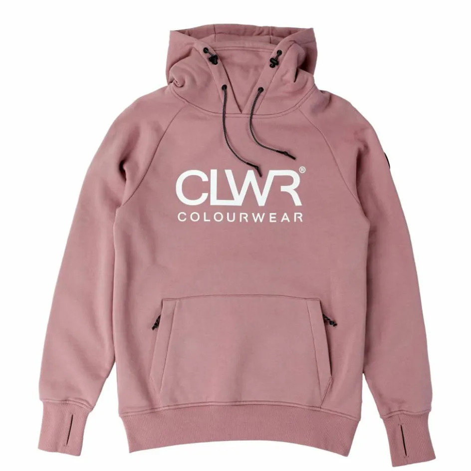 Sale ColourWear Bowl Hood 2.0 hoodie dark rose