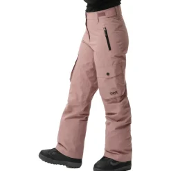 Discount ColourWear Cargo skibroek dames taupe