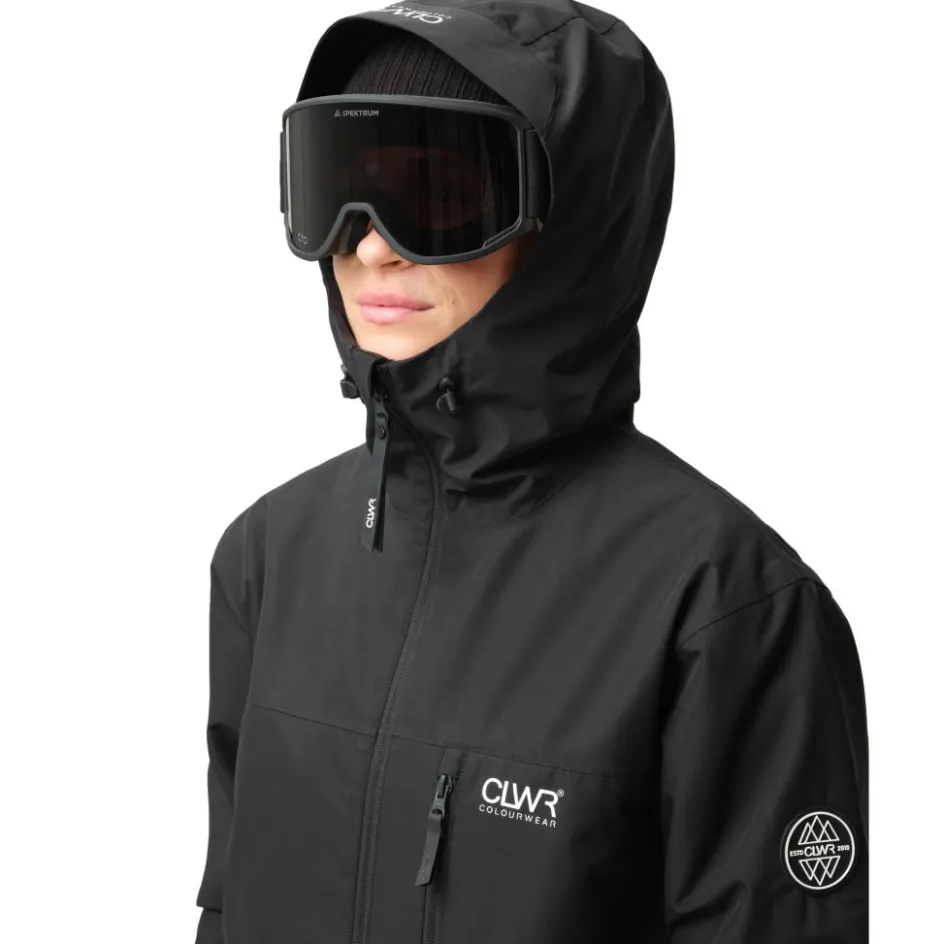 ColourWear Cookie winterjas dames black