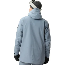Hot ColourWear Foil anorak winterjas heren grey blue