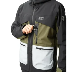 ColourWear Transfer winterjas heren black