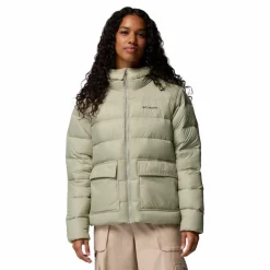 Columbia Harmony Falls Hooded Down outdoor jack dames  safari