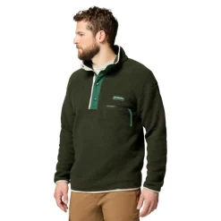 Columbia Helvetia II Half Snap sweater heren greenscape