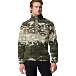 Hot Columbia Helvetia II Printed Half Snap sweater heren safari sisters