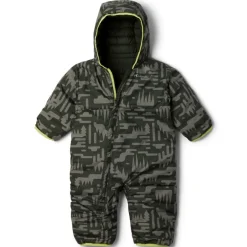 Columbia Infant Powder Lite II Reversible Bunting skipak junior stone green greenscape voltage