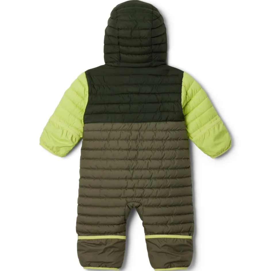Columbia Infant Powder Lite II Reversible Bunting skipak junior stone green greenscape voltage