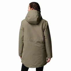 Columbia Pulaski parka outdoor jack dames stone green