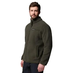 Clearance Columbia Rugged Ridge High Pile fleece vest heren greenscape