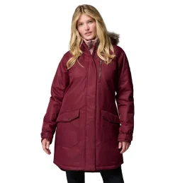 Discount Columbia Suttle Mountain parka outdoor jack dames rich wine