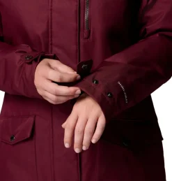 Discount Columbia Suttle Mountain parka outdoor jack dames rich wine