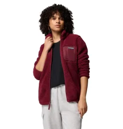 Outlet Columbia West Bend II fleece vest dames rich wine