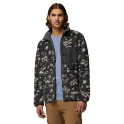 Columbia Winter Pass Reversible fleece vest heren shark peaked tonal