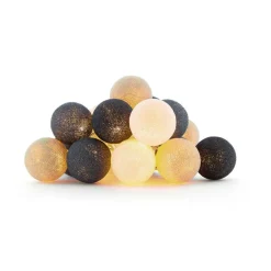 Clearance Cotton Ball Lights  Outdoor extension kit lichtsnoer glamping cashmere