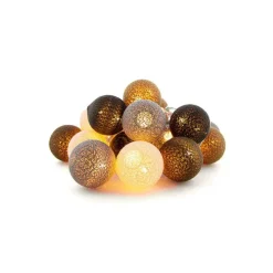 Best Cotton Ball Lights  Outdoor extension kit lichtsnoer glamping natural