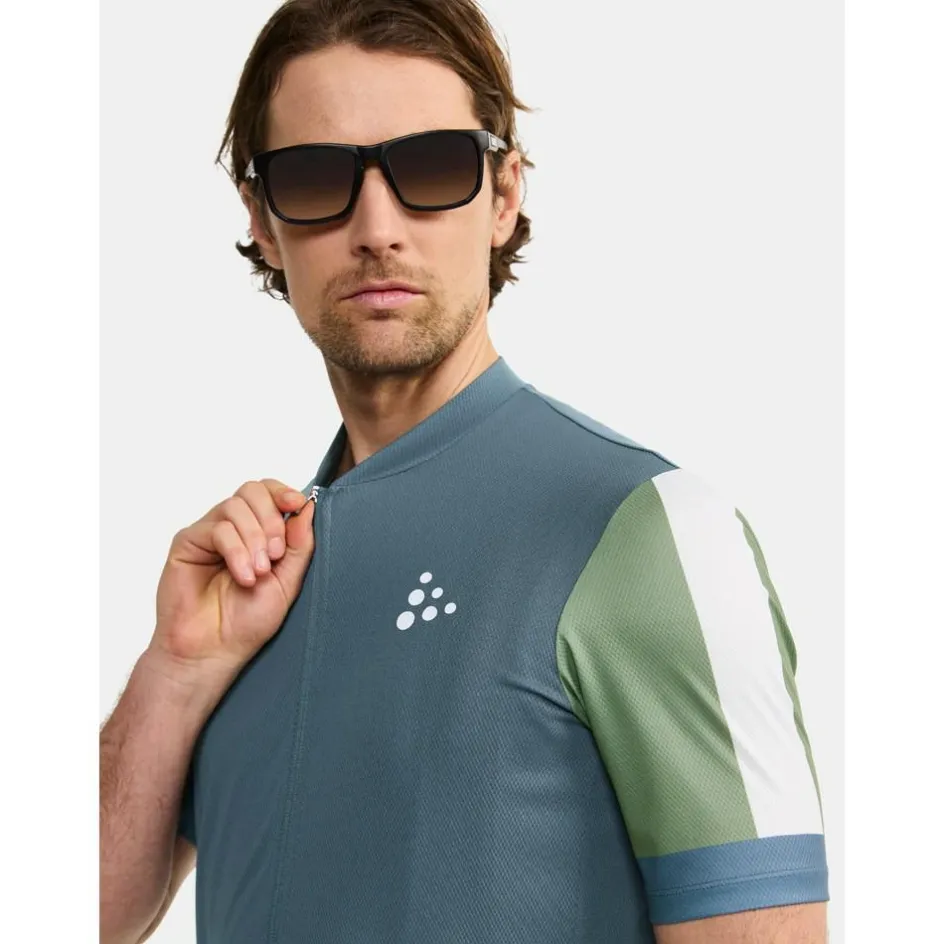 Discount Craft Core Endurance Logo fietsshirt heren real thyme