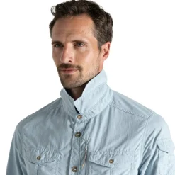 Outlet Craghoppers NosiLife Adventure III overhemd heren niagra blue