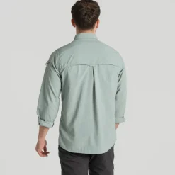 Hot Craghoppers NosiLife Adventure III overhemd heren light green