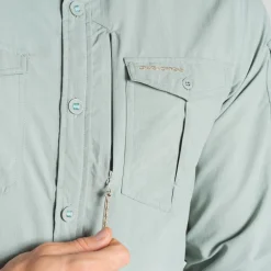 Hot Craghoppers NosiLife Adventure III overhemd heren light green