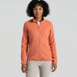 Hot Craghoppers NosiLife Anya fleece vest dames red sandstone