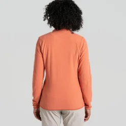 Hot Craghoppers NosiLife Anya fleece vest dames red sandstone