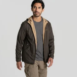 Best Craghoppers NosiLife Ovis Reversible outdoor jack heren woodland green eartenware