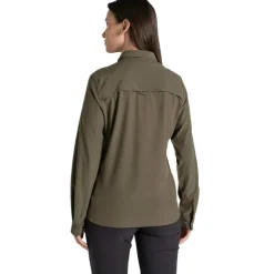 New Craghoppers NosiLife Pro V blouse dames wild olive